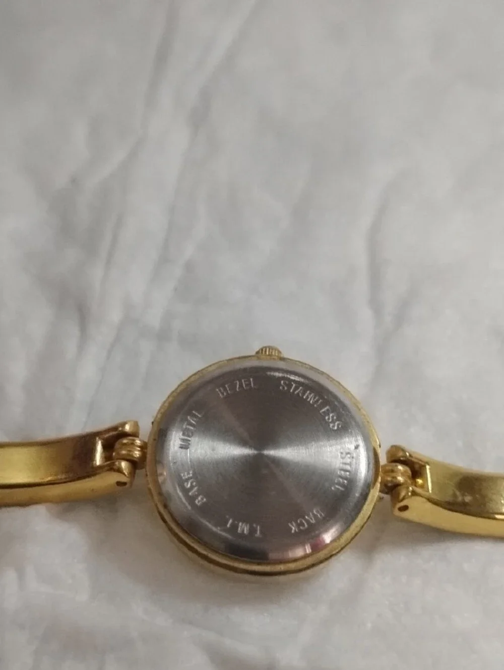 Style Bracelet Watch with Multicolor Gem Accents Size 7-3/4